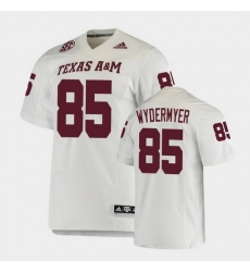 Men Texas A&M Aggies Jalen Wydermyer College Football White Premier Jersey Men Texas A&M Aggies Jalen Wydermyer College Football White Premier Jersey