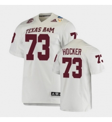 Men Texas A&M Aggies Jared Hocker 2021 Orange Bowl College Football White Jersey Men Texas A&M Aggies Jared Hocker 2021 Orange Bowl College Football White Jersey