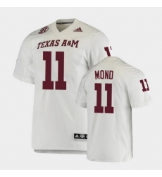 Men Texas A&M Aggies Kellen Mond College Football White Premier Jersey Men Texas A&M Aggies Kellen Mond College Football White Premier Jersey