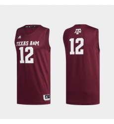 Men Texas A&M Aggies Maroon Swingman Basketball Jersey Men Texas A&M Aggies Maroon Swingman Basketball Jersey
