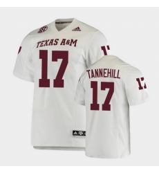 Men Texas A&M Aggies Ryan Tannehill College Football White Premier Jersey Men Texas A&M Aggies Ryan Tannehill College Football White Premier Jersey