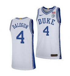 Duke Blue Devils Elizabeth Balogun White College Basketball 2021 22Limited Jersey Duke Blue Devils Elizabeth Balogun White College Basketball 2021 22Limited Jersey