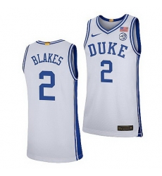 Duke Blue Devils Jaylen Blakes College Basketball 2021 22 Limited Jersey Duke Blue Devils Jaylen Blakes College Basketball 2021 22 Limited Jersey
