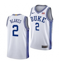 Duke Blue Devils Jaylen Blakes Home 2021 Jersey Duke Blue Devils Jaylen Blakes Home 2021 Jersey