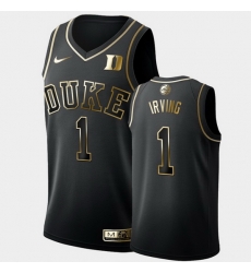 Duke Blue Devils Kyrie Irving Black 2019 Golden Edition Men'S Jersey Duke Blue Devils Kyrie Irving Black 2019 Golden Edition Men'S Jersey