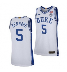 Duke Blue Devils Luke Kennard Elite Basketball Authentic Jersey 0 Duke Blue Devils Luke Kennard Elite Basketball Authentic Jersey 0