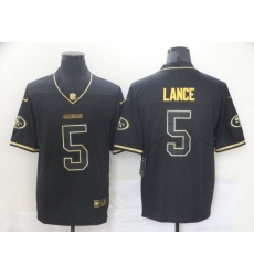 Nike 49ers 5 Trey Lance Black Gold Vapor Untouchable Limited Jersey Nike 49ers 5 Trey Lance Black Gold Vapor Untouchable Limited Jersey