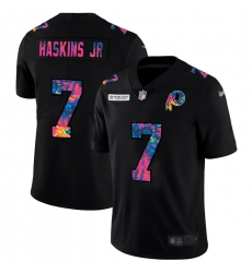 Washington Redskins 7 Dwayne Haskins Jr Men Nike Multi Color Black 2020 NFL Crucial Catch Vapor Untouchable Limited Jersey Washington Redskins 7 Dwayne Haskins Jr Men Nike Multi Color Black 2020 NFL Crucial Catch Vapor Untouchable Limited Jersey