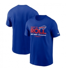 Men Buffalo Bills Royal 2024 AFC East Champions Locker Room Trophy Collection T Shirt Men Buffalo Bills Royal 2024 AFC East Champions Locker Room Trophy Collection T Shirt