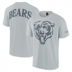 Men Fanatics Gray Chicago Bears Elements Iconic T Shirt