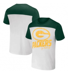 Men Green Bay Packers Cream Green X Darius Rucker Collection Colorblocked T Shirt Men Green Bay Packers Cream Green X Darius Rucker Collection Colorblocked T Shirt