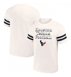 Men Houston Texans Cream X Darius Rucker Collection Vintage T Shirt Men Houston Texans Cream X Darius Rucker Collection Vintage T Shirt