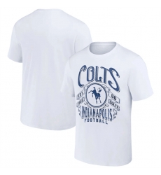 Men Indianapolis Colts White X Darius Rucker Collection Vintage Football T Shirt Men Indianapolis Colts White X Darius Rucker Collection Vintage Football T Shirt