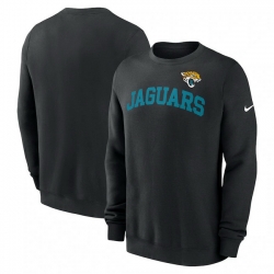 Men Nike Black Jacksonville Jaguars Club Pullover Sweatshirt