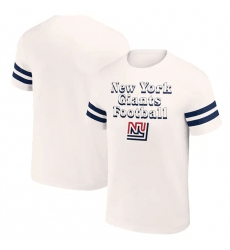Men New York Giants Cream X Darius Rucker Collection Vintage T Shirt Men New York Giants Cream X Darius Rucker Collection Vintage T Shirt