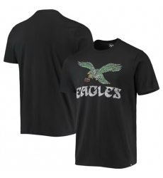 Men Philadelphia Eagles Black T Shirt Men Philadelphia Eagles Black T Shirt