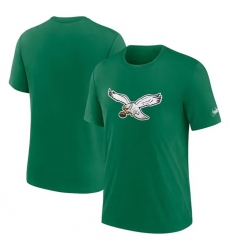 Men Philadelphia Eagles Green T Shirt Men Philadelphia Eagles Green T Shirt
