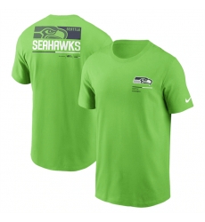 Men Seattle Seahawks Green Team Incline T Shirt Men Seattle Seahawks Green Team Incline T Shirt