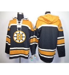 Bruins Blank Black Sawyer Hooded Sweatshirt Stitched NHL Jersey Bruins Blank Black Sawyer Hooded Sweatshirt Stitched NHL Jersey