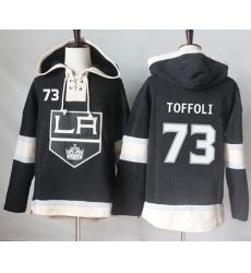 Men Los Angeles Kings 73 Tyler Toffoli Black Sawyer Hooded Sweatshirt Stitched NHL Jersey Men Los Angeles Kings 73 Tyler Toffoli Black Sawyer Hooded Sweatshirt Stitched NHL Jersey