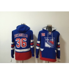 Men New York Rangers 36 Mats Zuccarello Royal All Stitched Hooded Sweatshirt Men New York Rangers 36 Mats Zuccarello Royal All Stitched Hooded Sweatshirt
