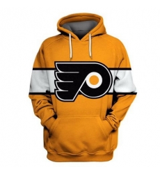 Men Philadelphia Flyers Gold All Stitched Hooded Sweatshirt Men Philadelphia Flyers Gold All Stitched Hooded Sweatshirt