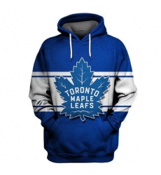 Men Toronto Maple Leafs Blue Fashion All Stitched Hooded Sweatshirt Men Toronto Maple Leafs Blue Fashion All Stitched Hooded Sweatshirt
