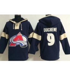 Colorado Avalanche 9 Matt Duchene Blue Pullover Hoodie Jersey Colorado Avalanche 9 Matt Duchene Blue Pullover Hoodie Jersey