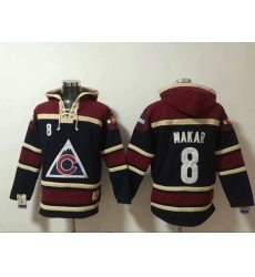 Men Colorado Avalanche 8 Cale Makar Stitched Hoody Men Colorado Avalanche 8 Cale Makar Stitched Hoody