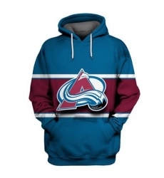 Men Colorado Avalanche Blue All Stitched Hooded Sweatshirt Men Colorado Avalanche Blue All Stitched Hooded Sweatshirt