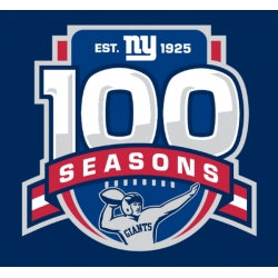 New York Giants 100 Anniversary Patch 5656 Biaog