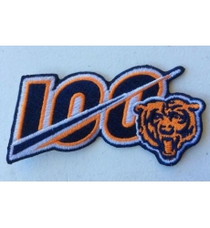 NFL Bears 100TH Season Patch NFL Bears 100TH Season Patch