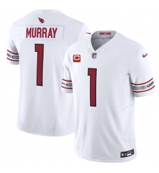 Men Arizona Cardinals 1 Kyler Murray White 2023 F U S E With 4 Star C Patch Vapor Untouchable F U S E Limited Stitched Football Jersey Men Arizona Cardinals 1 Kyler Murray White 2023 F U S E With 4 Star C Patch Vapor Untouchable F U S E Limited Stitched Football Jersey