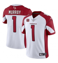 Men Arizona Cardinals 2022 #1 Kyler Murray White With 3-star C Patch Vapor Untouchable Limited Stitched NFL Jersey Men Arizona Cardinals 2022 #1 Kyler Murray White With 3-star C Patch Vapor Untouchable Limited Stitched NFL Jersey