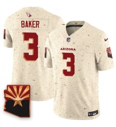 Men Arizona Cardinals 3 Budda Baker 2025 F U S E Rivalries Vapor Untouchable Limited Stitched Jersey