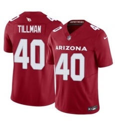 Men Arizona Cardinals 40 Pat Tillman Red 2024 F U S E Vapor Untouchable Limited Stitched Men Arizona Cardinals 40 Pat Tillman Red 2024 F U S E Vapor Untouchable Limited Stitched