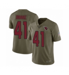 Men Arizona Cardinals #41 Kenyan Drake Limited Olive 2017 Salute to Service Football Jersey Men Arizona Cardinals #41 Kenyan Drake Limited Olive 2017 Salute to Service Football Jersey