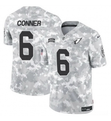 Men Arizona Cardinals 6 James Conner 2024 F U S E Arctic Camo Salute To Service Limited Stitched Football Jersey Men Arizona Cardinals 6 James Conner 2024 F U S E Arctic Camo Salute To Service Limited Stitched Football Jersey