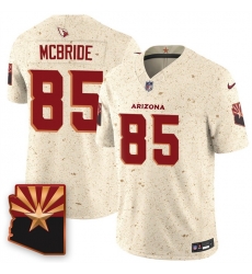 Men Arizona Cardinals 85 Trey McBride 2025 F U S E Rivalries Vapor Untouchable Limited Stitched Jersey