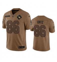 Men Arizona Cardinals 86 Zach Ertz 2023 Brown Salute To Service Limited Stitched Football Jersey Men Arizona Cardinals 86 Zach Ertz 2023 Brown Salute To Service Limited Stitched Football Jersey