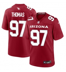 Men Arizona Cardinals 97 Cameron Thomas Red 2023 Stitched Game Football Jersey Men Arizona Cardinals 97 Cameron Thomas Red 2023 Stitched Game Football Jersey