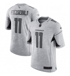 Men Nike Arizona Cardinals 11 Larry Fitzgerald Limited Gray Gridiron II NFL Jersey Men Nike Arizona Cardinals 11 Larry Fitzgerald Limited Gray Gridiron II NFL Jersey