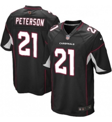 Men Nike Arizona Cardinals 21 Patrick Peterson Game Black Alternate NFL Jersey Men Nike Arizona Cardinals 21 Patrick Peterson Game Black Alternate NFL Jersey