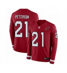 Men Nike Arizona Cardinals 21 Patrick Peterson Limited Red Therma Long Sleeve NFL Jersey Men Nike Arizona Cardinals 21 Patrick Peterson Limited Red Therma Long Sleeve NFL Jersey