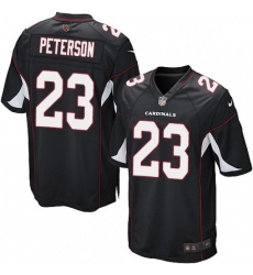 Men Nike Arizona Cardinals 23 Adrian Peterson Game Black Alternate NFL Jersey Men Nike Arizona Cardinals 23 Adrian Peterson Game Black Alternate NFL Jersey