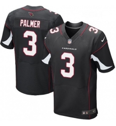 Men Nike Arizona Cardinals 3 Carson Palmer Elite Black Alternate NFL Jersey Men Nike Arizona Cardinals 3 Carson Palmer Elite Black Alternate NFL Jersey