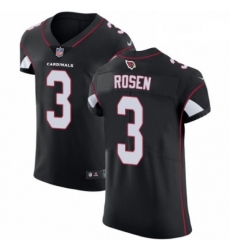 Men Nike Arizona Cardinals 3 Josh Rosen Black Alternate Vapor Untouchable Elite Player NFL Jersey Men Nike Arizona Cardinals 3 Josh Rosen Black Alternate Vapor Untouchable Elite Player NFL Jersey