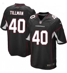 Men Nike Arizona Cardinals 40 Pat Tillman Game Black Alternate NFL Jersey Men Nike Arizona Cardinals 40 Pat Tillman Game Black Alternate NFL Jersey