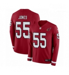 Men Nike Arizona Cardinals 55 Chandler Jones Limited Red Therma Long Sleeve NFL Jersey Men Nike Arizona Cardinals 55 Chandler Jones Limited Red Therma Long Sleeve NFL Jersey