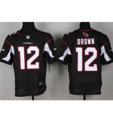 Nike Arizona Cardinals 12 John Brown Black Elite NFL Jersey Nike Arizona Cardinals 12 John Brown Black Elite NFL Jersey